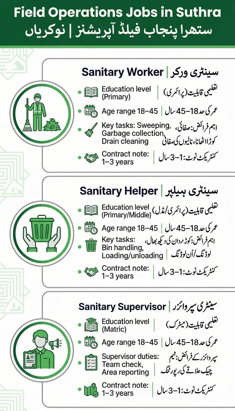 Suthra Punjab Sanitary Workers and Field Staff
